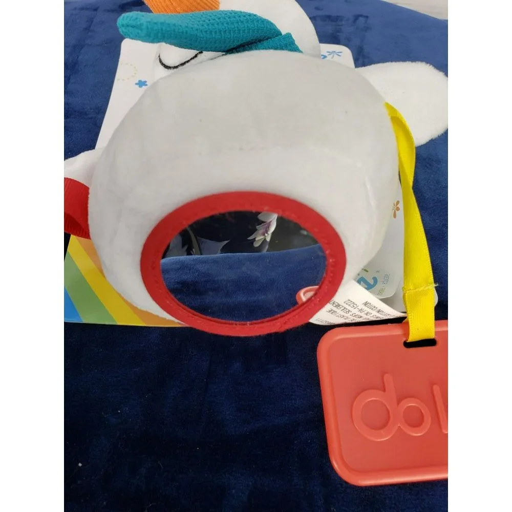 Dolce‎ Snowman Plush White Baby Teething Toy Plush